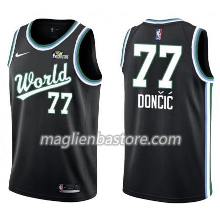 Maglia NBA Dallas Mavericks Luka Doncic 77 Nike 2019 Rising Star Swingman - Uomo